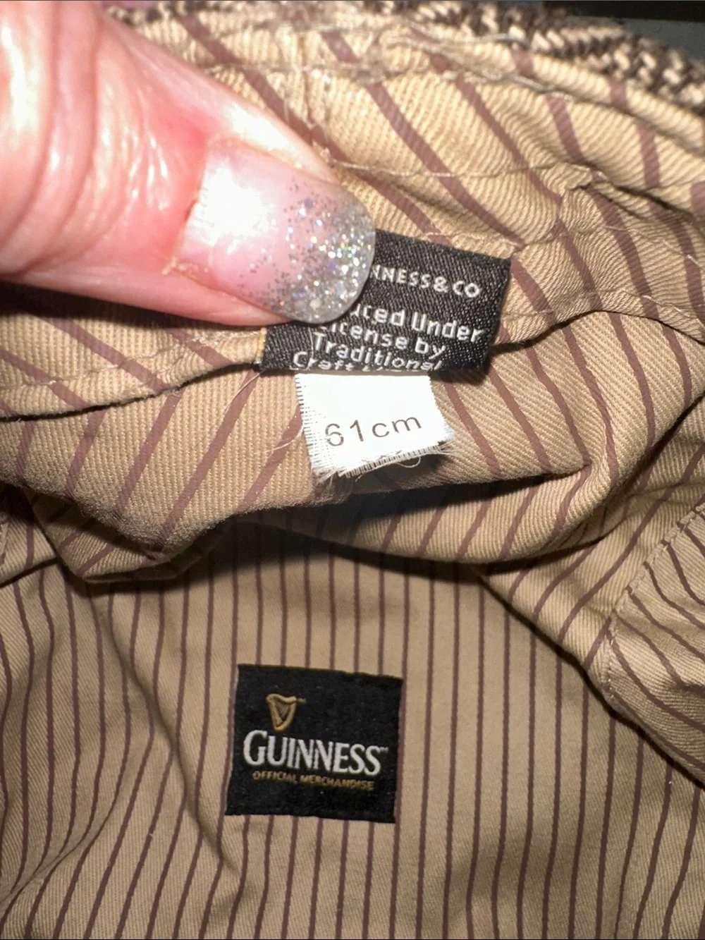 Official Guinness Newsboy Cap